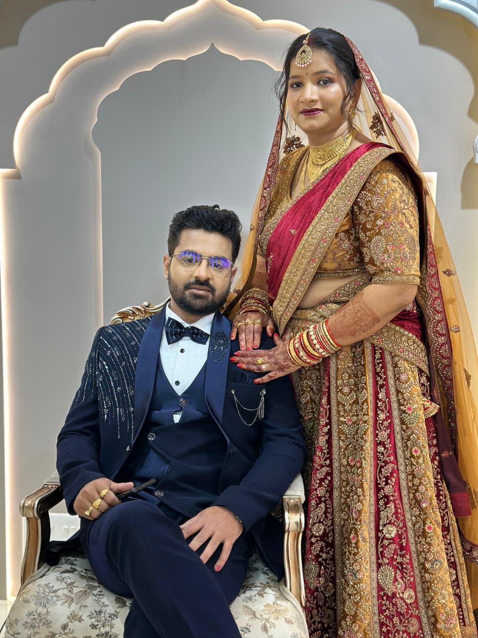 Bridal Makeup & Groom Styling